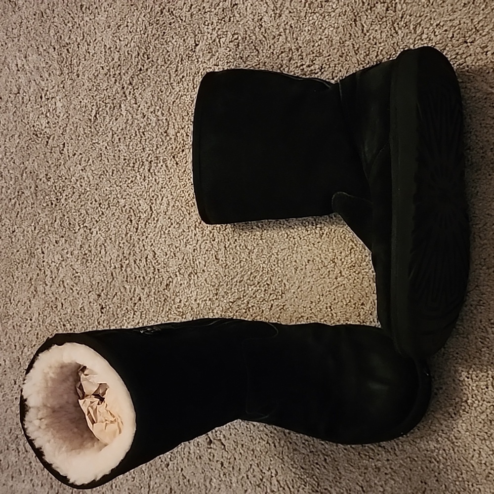 Ugg Pierce Suede Sherpa Lined Boots